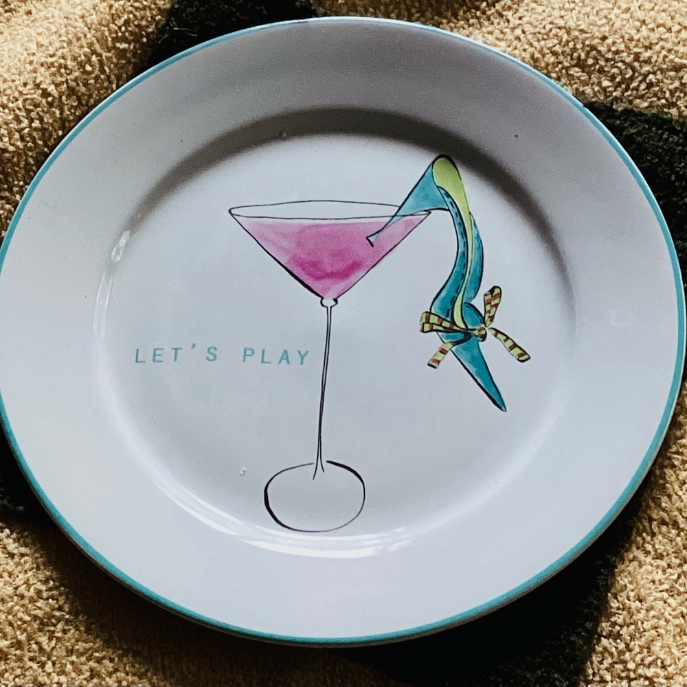 Shoes, Shoes Shoes Dessert 8" Plate Rosanna